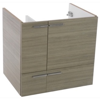 23 Inch Wall Mount Larch Canapa Bathroom Vanity Cabinet ACF L415LC